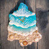 a work of art made with epoxy art technology. In addition to the aesthetic experience